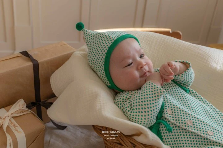 1 Gram - Korean Baby Fashion - #babyootd - Vivia Newborn Suit (All)