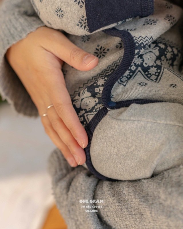 1 Gram - Korean Baby Fashion - #babyootd - Orbit Newborn Suit - 12