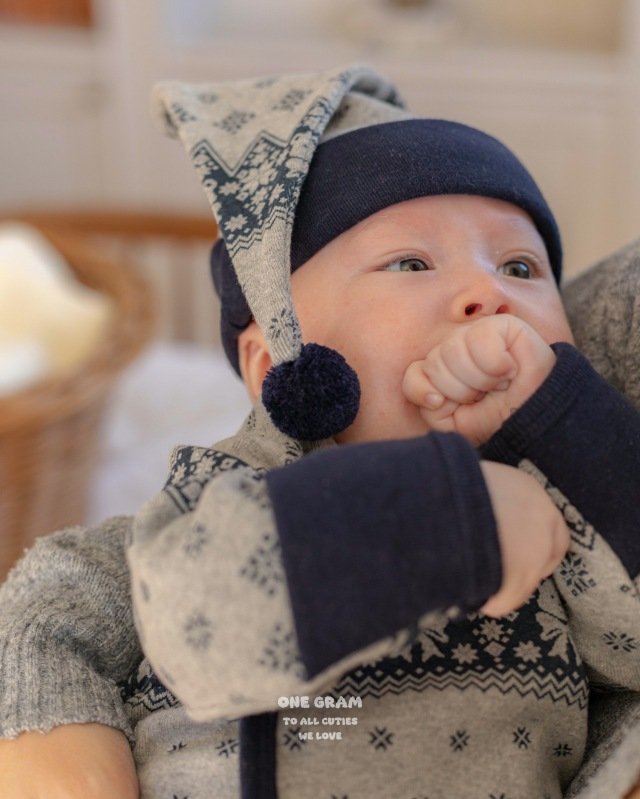 1 Gram - Korean Baby Fashion - #babyootd - Orbit Bonnet - 11