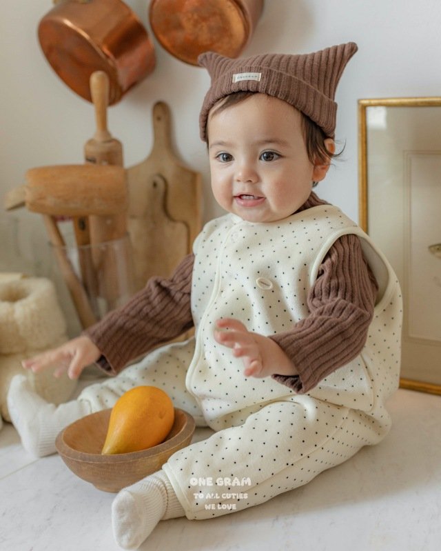 1 Gram - Korean Baby Fashion - #babyootd - Siena Vest (All) - 5