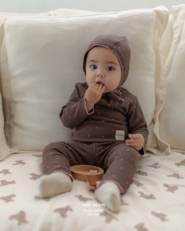 1 Gram - Korean Baby Fashion - #babyootd - Lia Set - 3