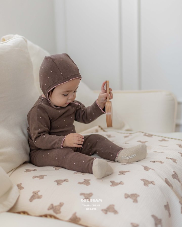 1 Gram - Korean Baby Fashion - #babyoutfit - Lia Set - 5