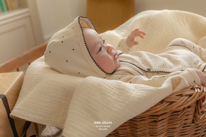 1 Gram - Korean Baby Fashion - #babyoutfit - Lia Newborn Leggings Set - 3