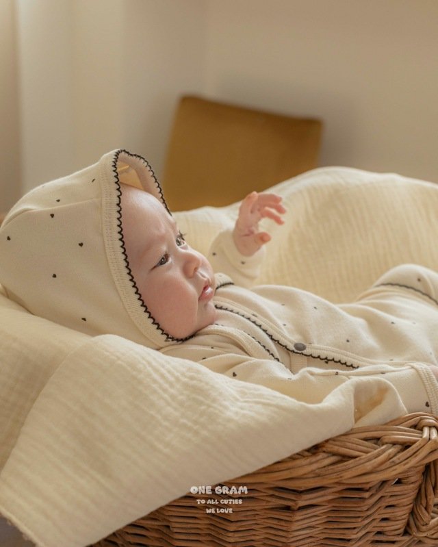 1 Gram - Korean Baby Fashion - #babyoutfit - Lia Newborn Leggings Set - 4