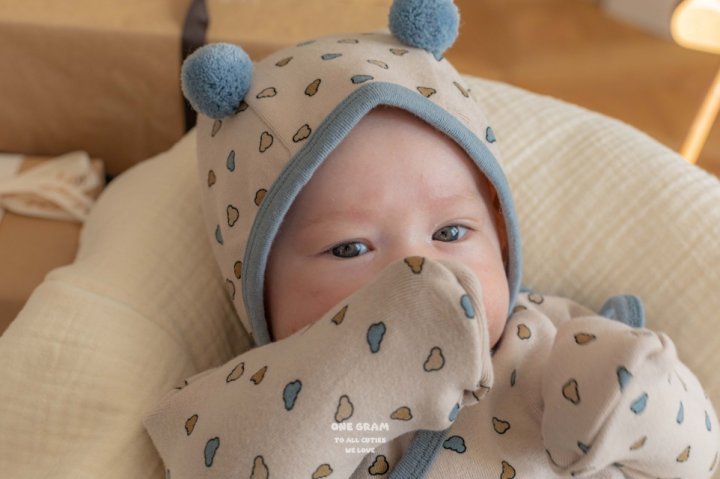 1 Gram - Korean Baby Fashion - #babywear - Kiki Bonnet - 6