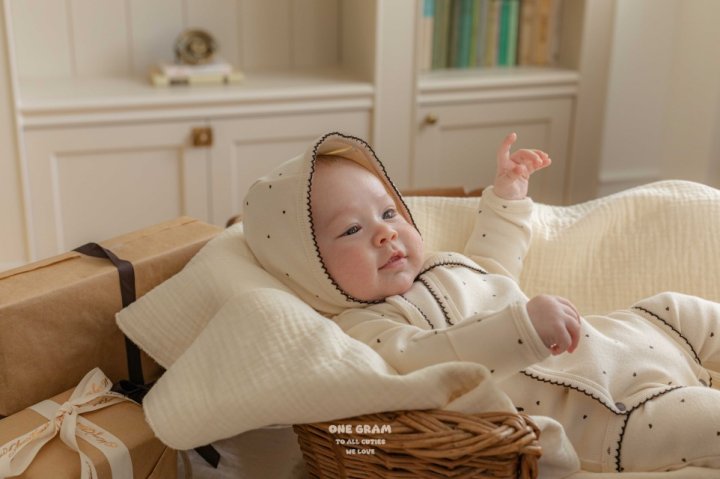 1 Gram - Korean Baby Fashion - #babywear - Lia Newborn Leggings Set - 5