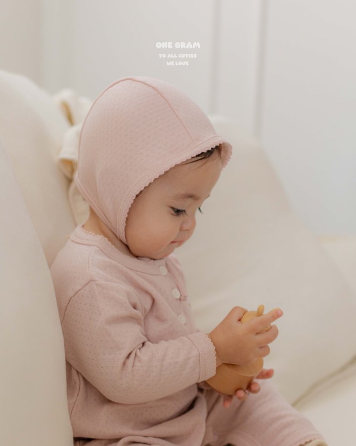 1 Gram - Korean Baby Fashion - #onlinebabyboutique - Lauren Pincord Suit (All) - 2