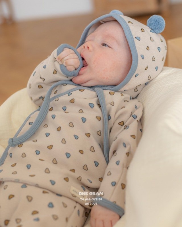 1 Gram - Korean Baby Fashion - #onlinebabyboutique - Kiki Newborn Leggings Set - 8