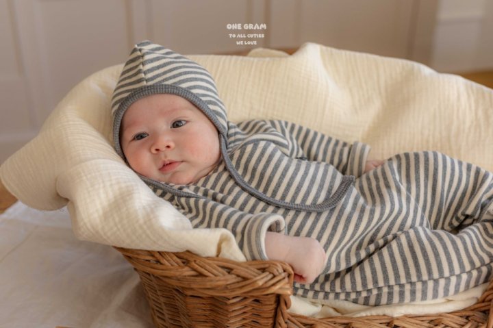 1 Gram - Korean Baby Fashion - #onlinebabyboutique - Jeje Bennet Suit (Long) - 3