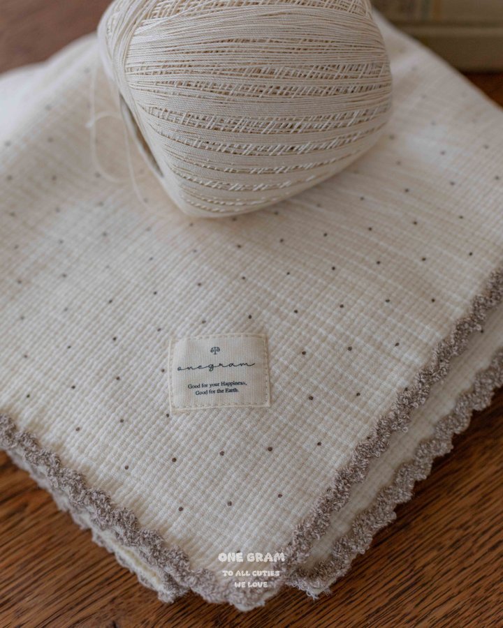 1 Gram - Korean Baby Fashion - #onlinebabyshop - Dots Newborn Gown - 5