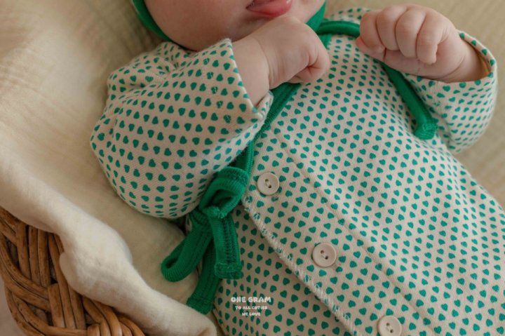 1 Gram - Korean Baby Fashion - #onlinebabyshop - Vivia Newborn Suit (All) - 6