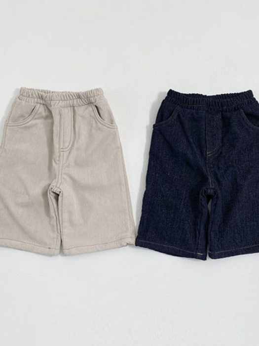 Velour Denim Pants Velour Denim Pants