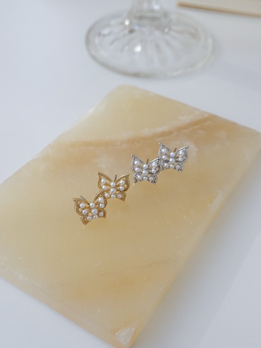 Ibin Butterfly Pearl Earrings Ibin Butterfly Pearl Earrings