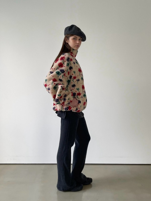 Fleece Rib Bootcut Pants Fleece Rib Bootcut Pants