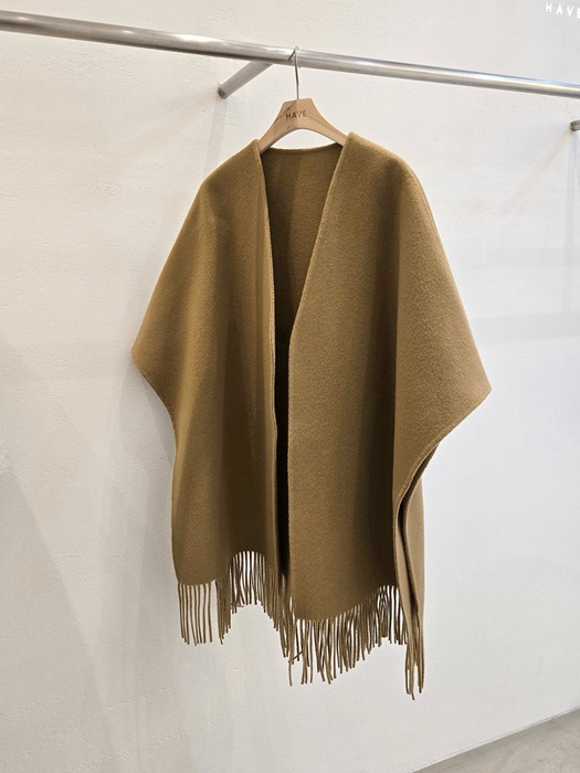 Wool Fringe Cape Handmade Wool Fringe Cape Handmade