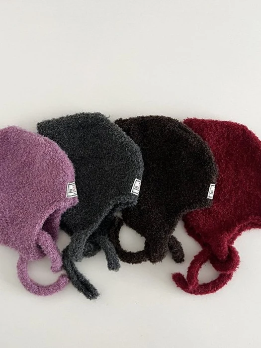 Marron Hooded Earflap Hat