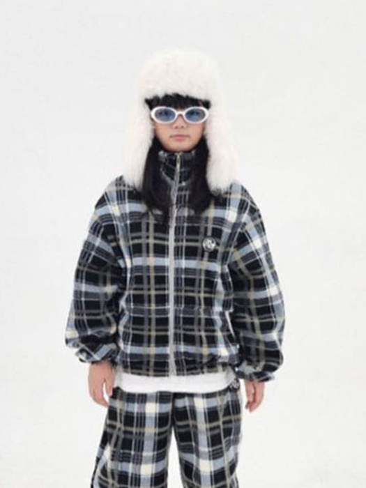 Check Fleece Jacket Check Fleece Jacket