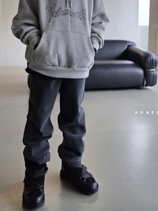 Fleece Lined Denim Pants Fleece Lined Denim Pants