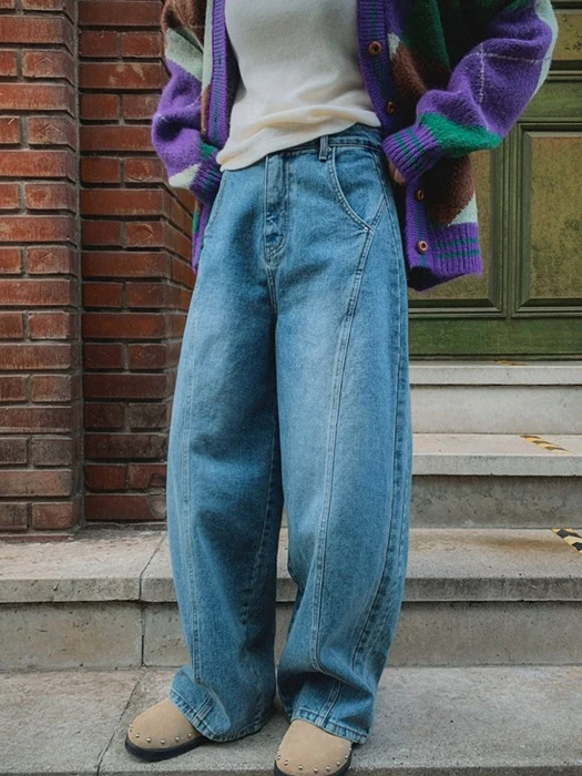 895 Panel Round Wide Pants 895 Panel Round Wide Pants