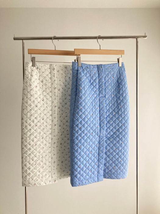 Flower Quilted Skirt Flower Quilted Skirt