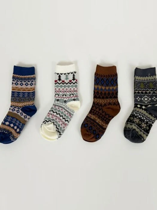 Merry Vintage Sock Set