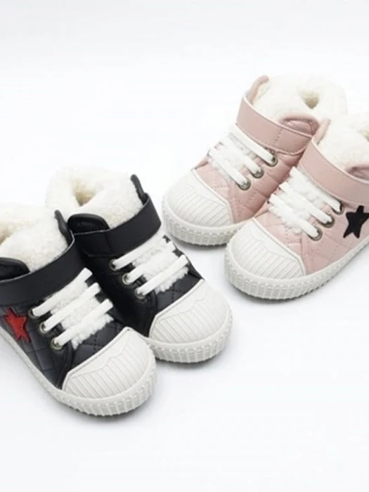 Peekaboo Star Soft High Sneakers