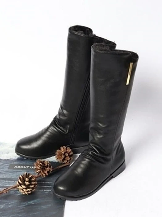 Golden Shirring Long Boots Golden Shirring Long Boots