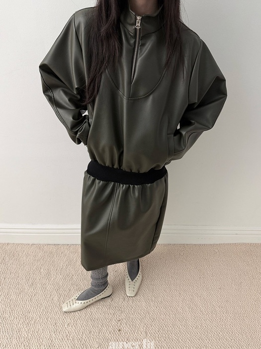 Glossy Belted Jumpsuit One-piece Glossy Belted Jumpsuit One-piece