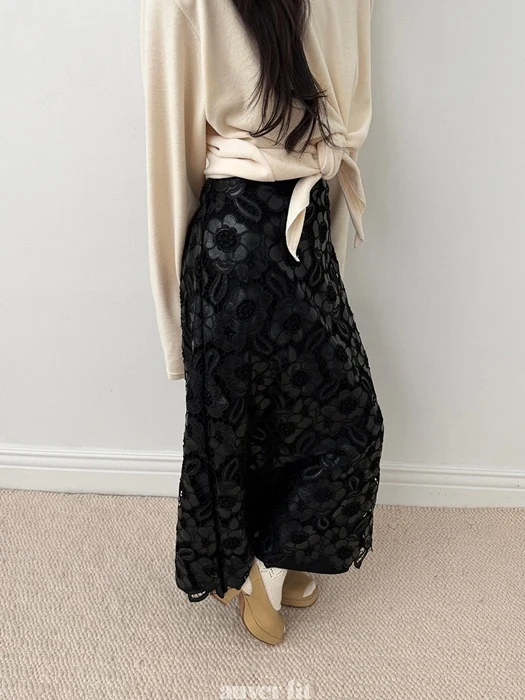 Punching Lace Skirt Punching Lace Skirt