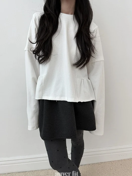 Saint Shirring Tee Saint Shirring Tee