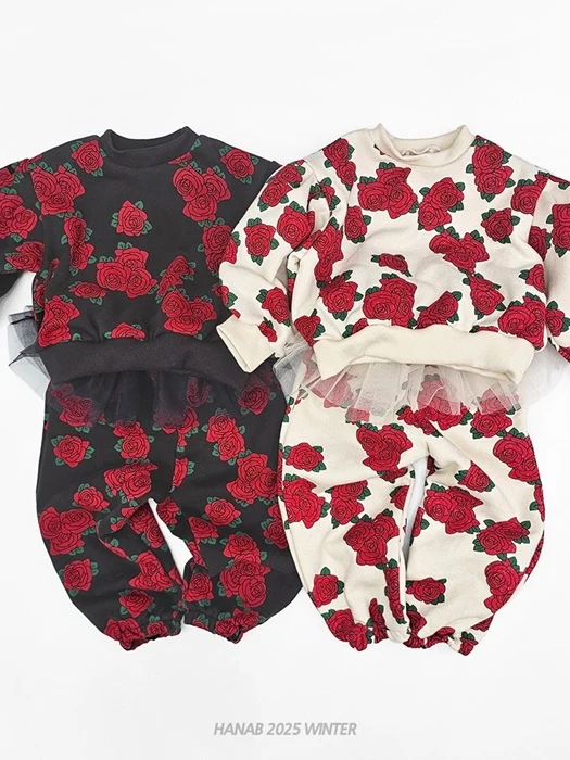 Lace Rose Set Lace Rose Set