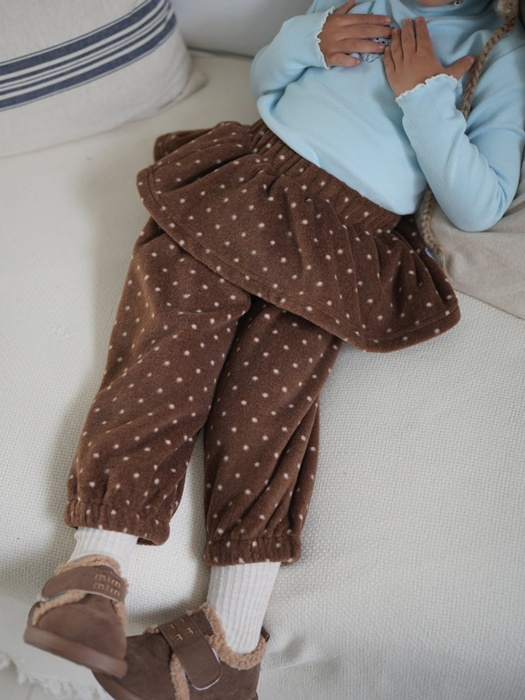 Mini Dot Flare Pants