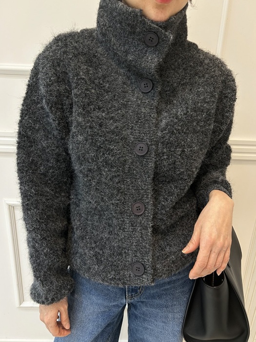 Boucle High Neck Knit Boucle High Neck Knit