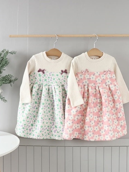 Fluffy Floral One-piece Fluffy Floral One-piece