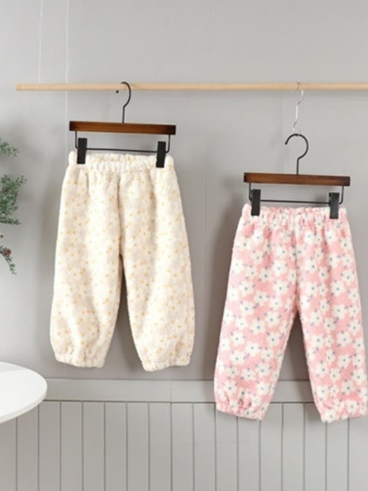 Fluffy Big Flower Pants Fluffy Big Flower Pants
