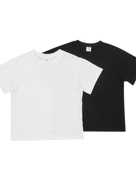 1+1 Layered Short Sleeve Tee 1+1 Layered Short Sleeve Tee