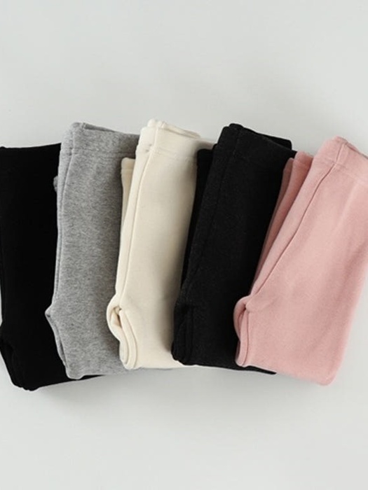 4-Way Stretch Plain Fleece Leggings 4-Way Stretch Plain Fleece Leggings