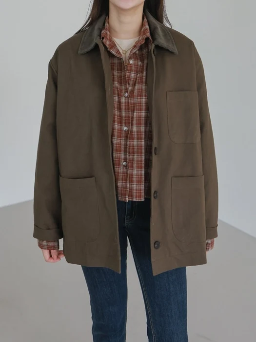 Peach Work Jacket