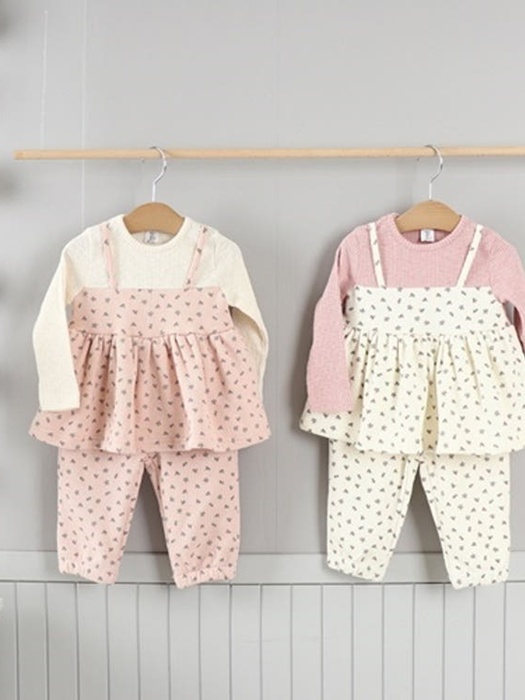 Floral Fleece Set Floral Fleece Set