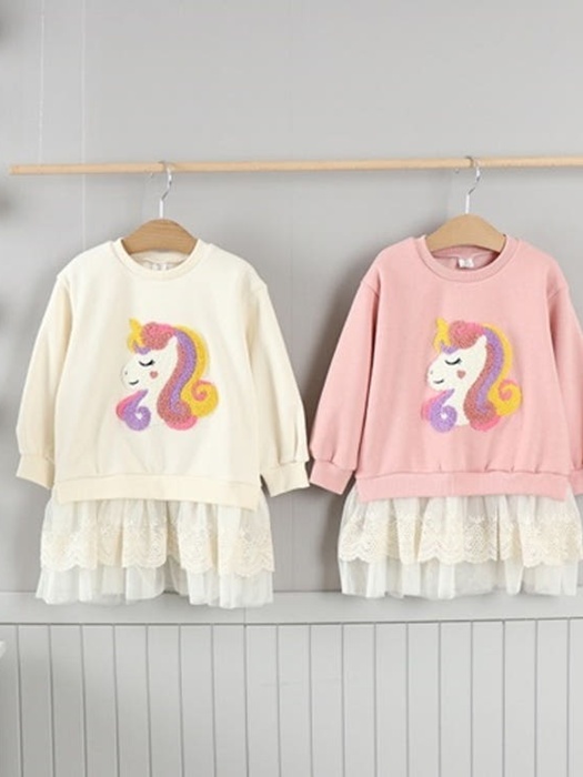 Brushed Fleece Unicorn One-piece Brushed Fleece Unicorn One-piece