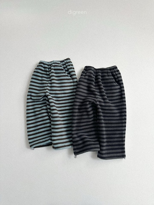 Mint Choco Stripe Jogger Pants