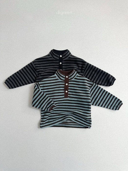 Mint Choco Half Zip-up