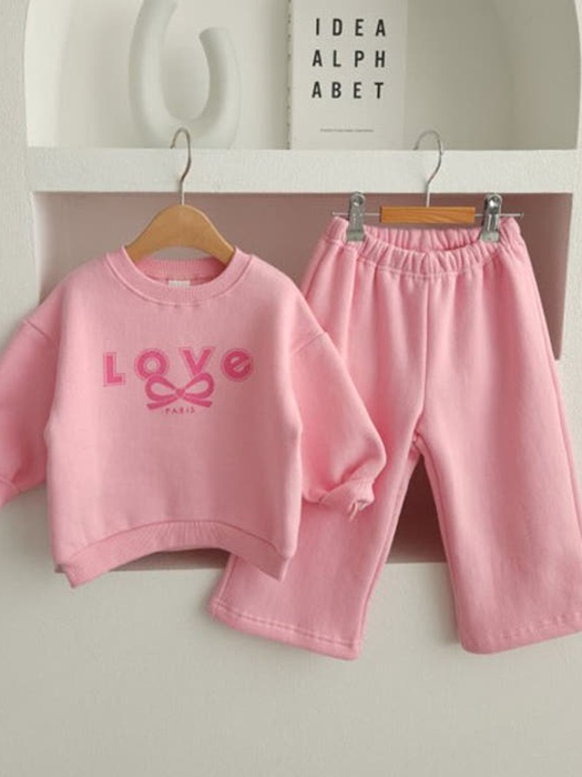 Lovely Ribbon Top Bottom Set Lovely Ribbon Top Bottom Set