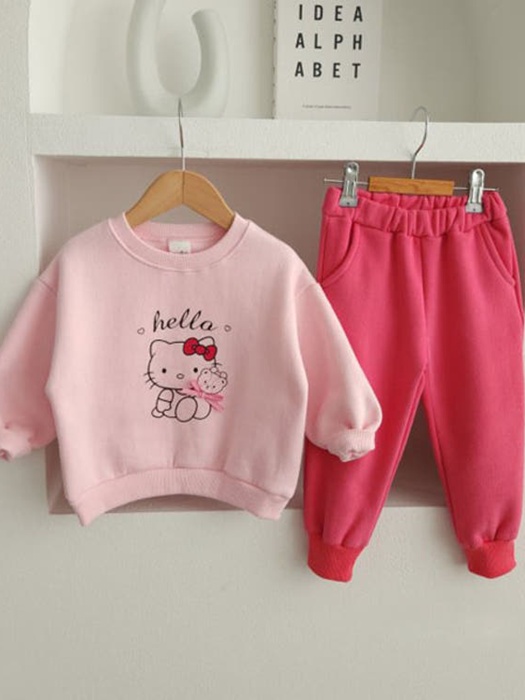 Cat Jogger Top Bottom Set Cat Jogger Top Bottom Set