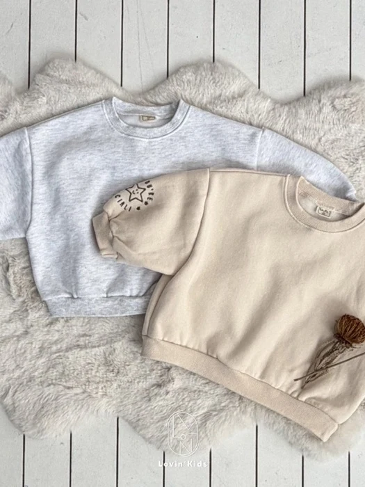 Star Embroidery Sweatshirt Star Embroidery Sweatshirt