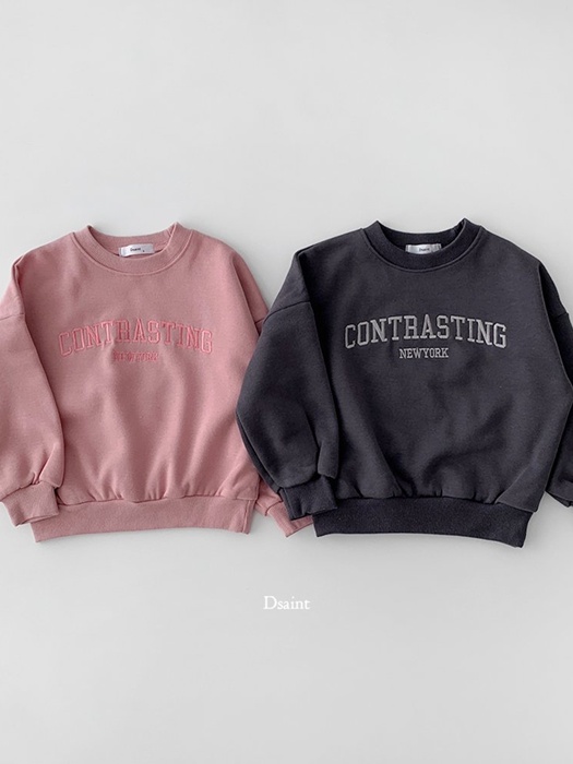 Contrasting Fleece Sweatshirt Contrasting Fleece Sweatshirt