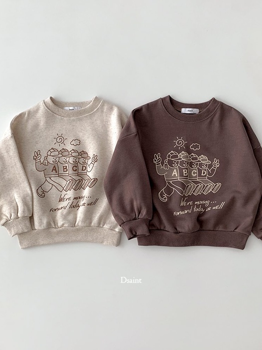ABC Friends Fleece Sweatshirt