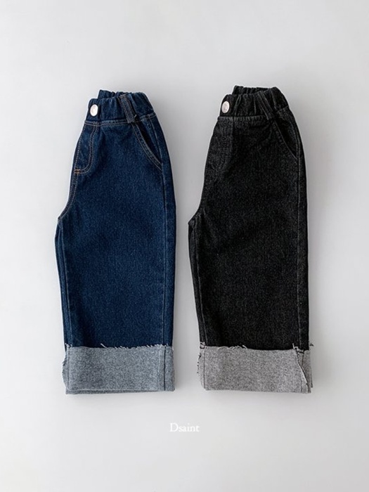 Lavi Roll-Up Fleece Wide Pants