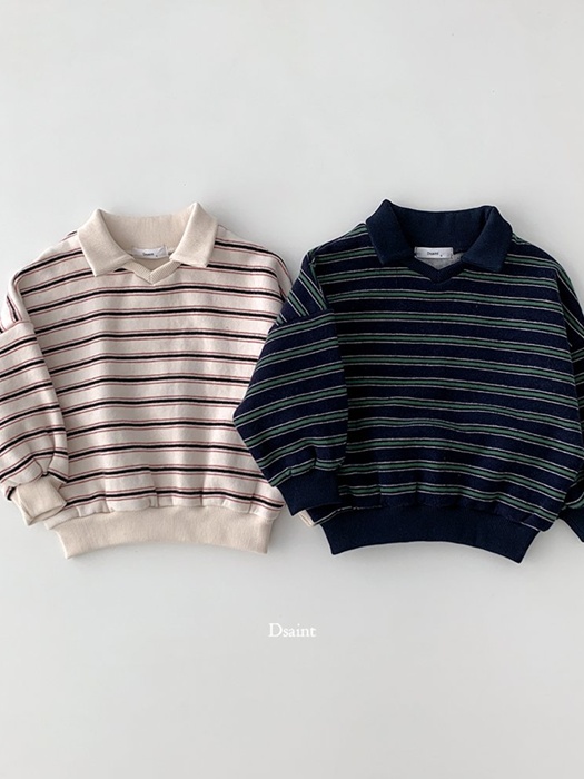Della Collar Double Fleece Sweatshirt Della Collar Double Fleece Sweatshirt