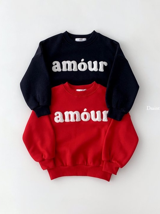 Amour Boucle Fleece Sweatshirt Amour Boucle Fleece Sweatshirt